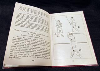RARE FIRST EDITION RIGHTS AND WRONGS OF GOLF 1935 BOBBY JONES - FIRST EDITION BO